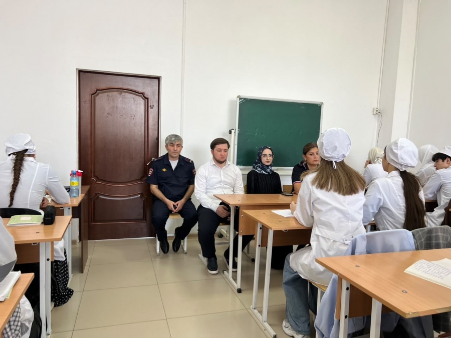 Важное мероприятие в ПОАНО «Медицинский колледж» г. Хасавюрт!
