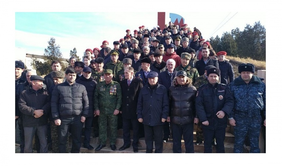 Митинг памяти, посвящённый 31-й годовщине вывода Советских войск из Афганистана.