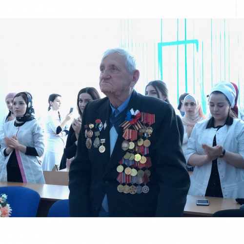 Встреча с ветераном Великой Отечественной Войны.