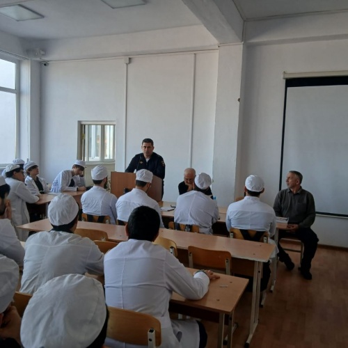 встреча студентов с инспектором ПДН